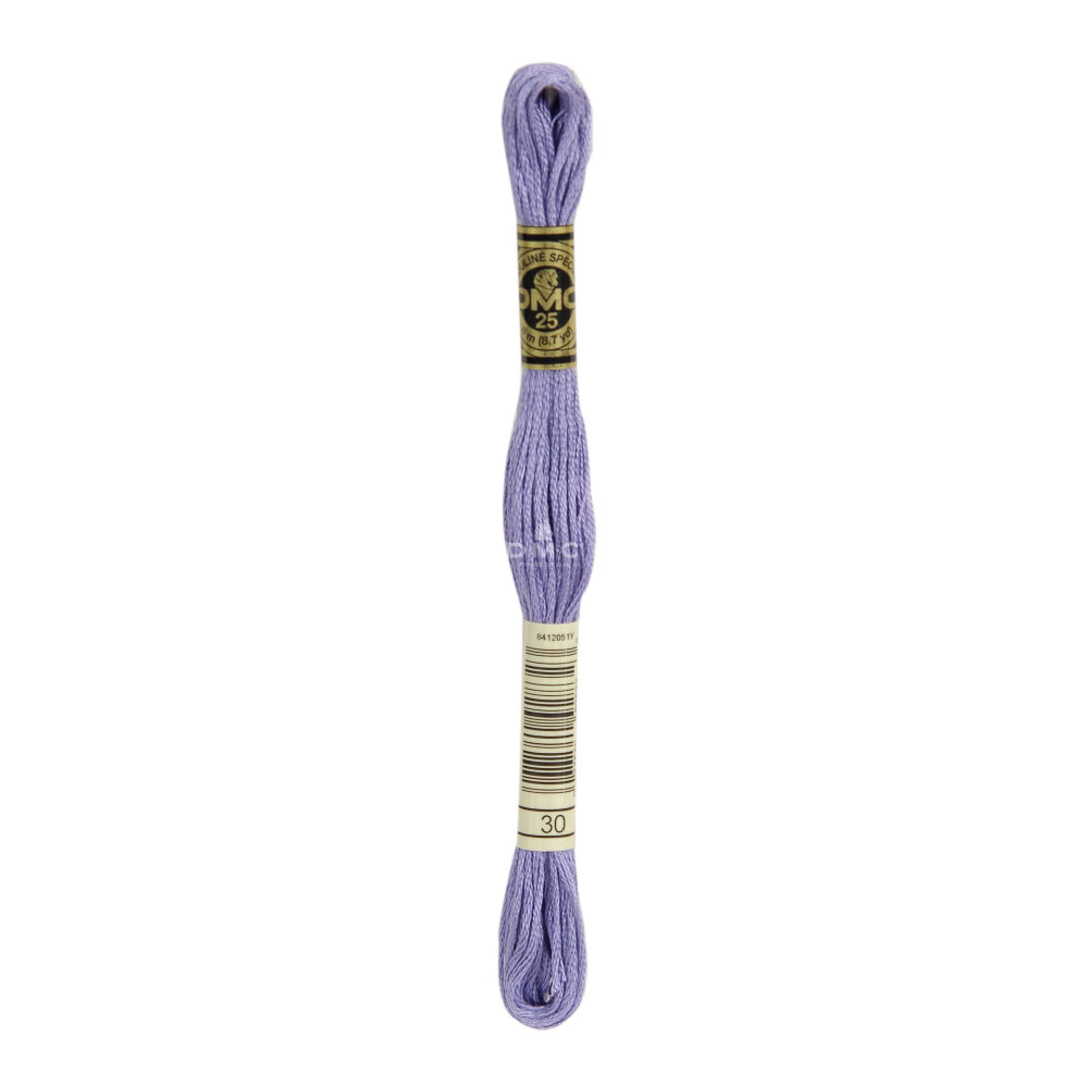 Mouliné spécial DMC 117MC - Nuances rose / rouge / violet / bleu