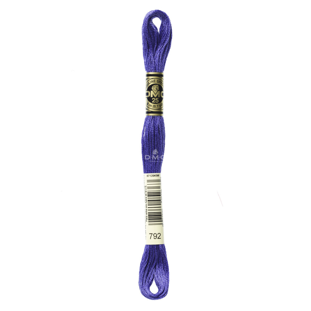 Mouliné spécial DMC 117MC - Nuances rose / rouge / violet / bleu