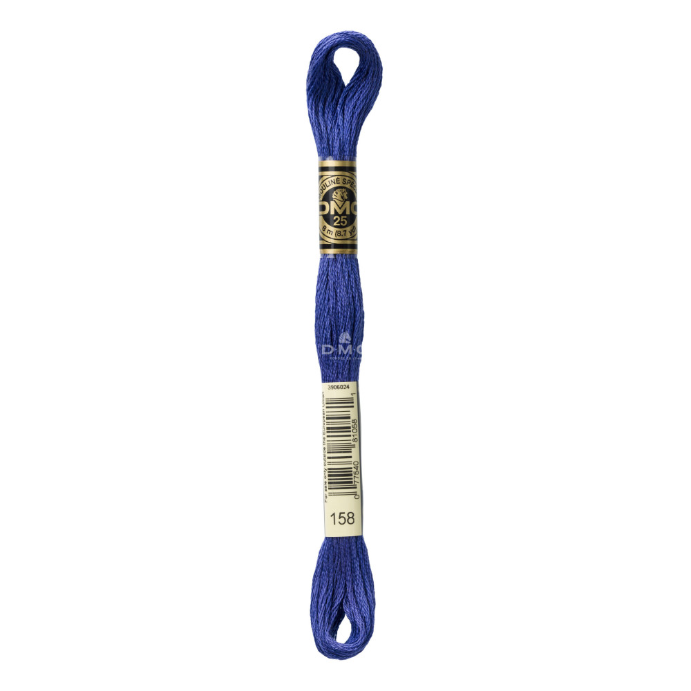 Mouliné spécial DMC 117MC - Nuances rose / rouge / violet / bleu