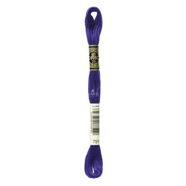 Mouliné spécial DMC 117MC - Nuances rose / rouge / violet / bleu