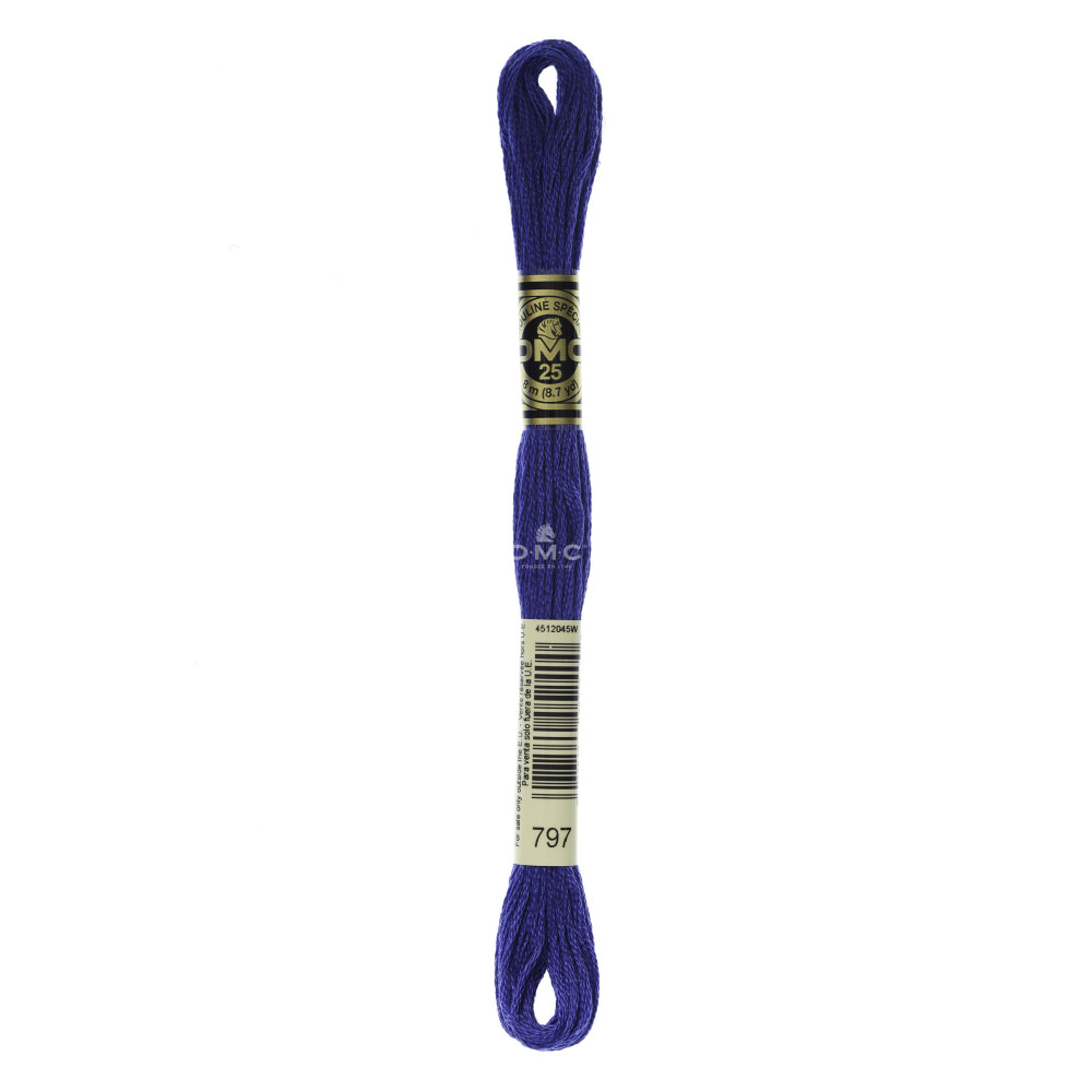 Mouliné spécial DMC 117MC - Nuances bleu / vert