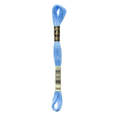 Mouliné spécial DMC 117MC - Nuances bleu / vert