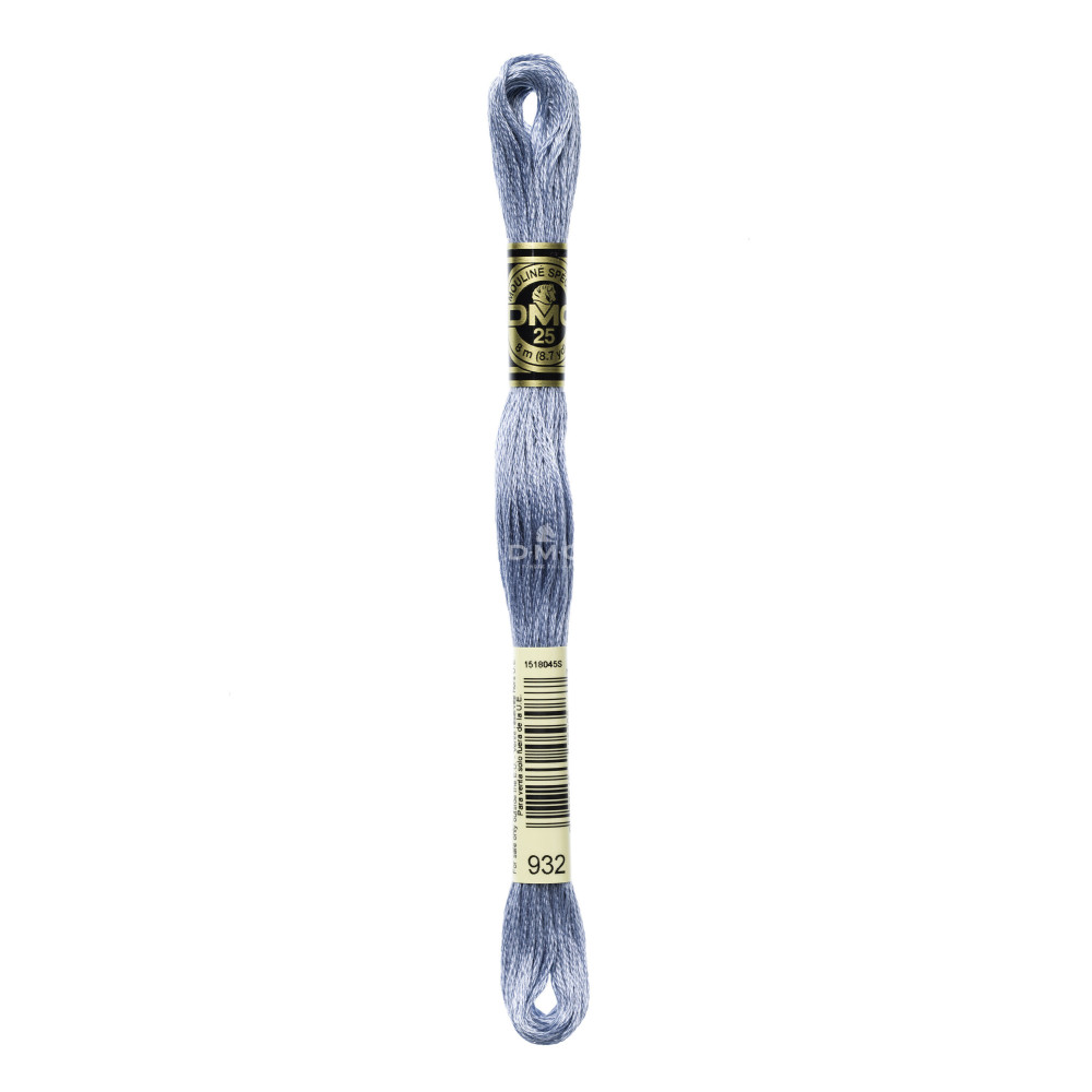 Mouliné spécial DMC 117MC - Nuances bleu / vert
