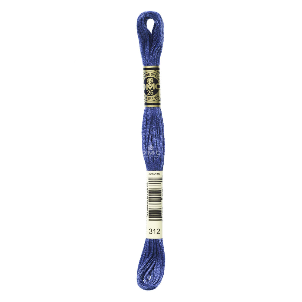 Mouliné spécial DMC 117MC - Nuances bleu / vert