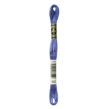 Mouliné spécial DMC 117MC - Nuances bleu / vert