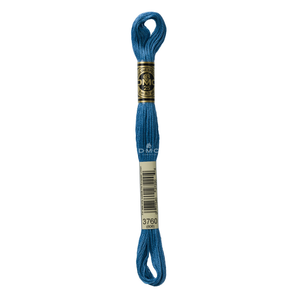 Mouliné spécial DMC 117MC - Nuances bleu / vert