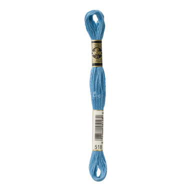 Mouliné spécial DMC 117MC - Nuances bleu / vert