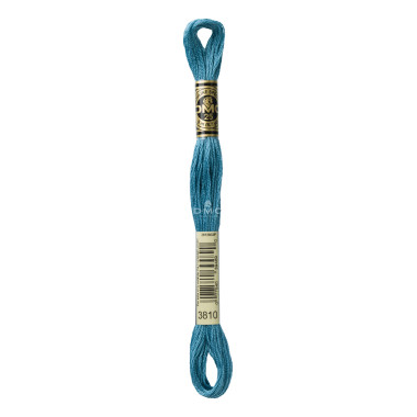 Mouliné spécial DMC 117MC - Nuances bleu / vert