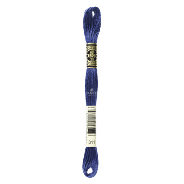 Mouliné spécial DMC 117MC - Nuances bleu / vert