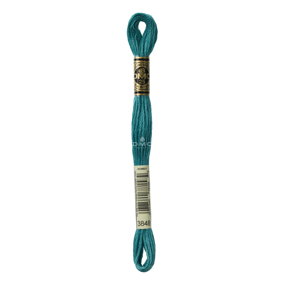 Mouliné spécial DMC 117MC - Nuances bleu / vert