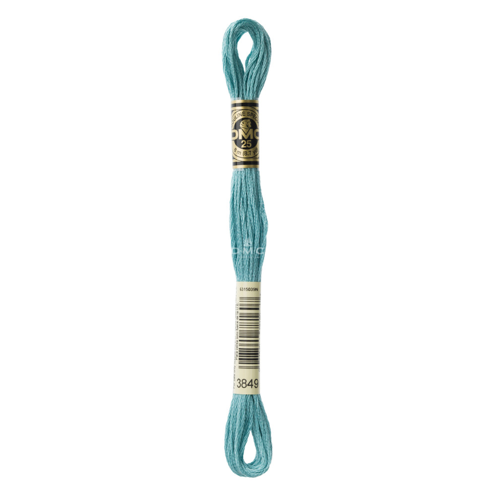 Mouliné spécial DMC 117MC - Nuances bleu / vert