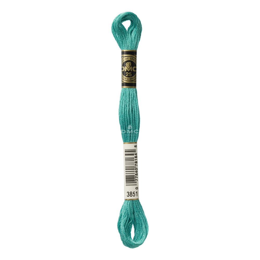Mouliné spécial DMC 117MC - Nuances bleu / vert