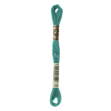 Mouliné spécial DMC 117MC - Nuances bleu / vert