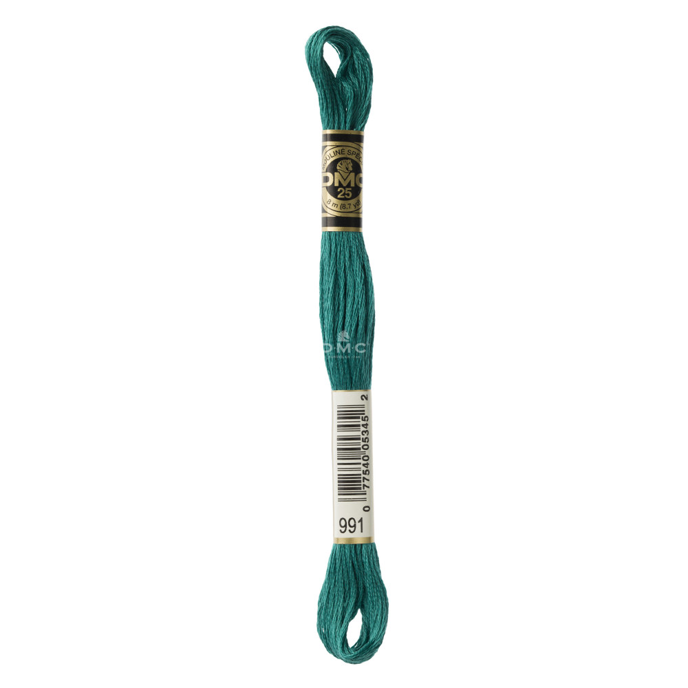 Mouliné spécial DMC 117MC - Nuances bleu / vert