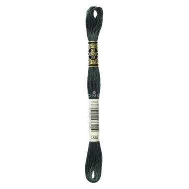 Mouliné spécial DMC 117MC - Nuances bleu / vert