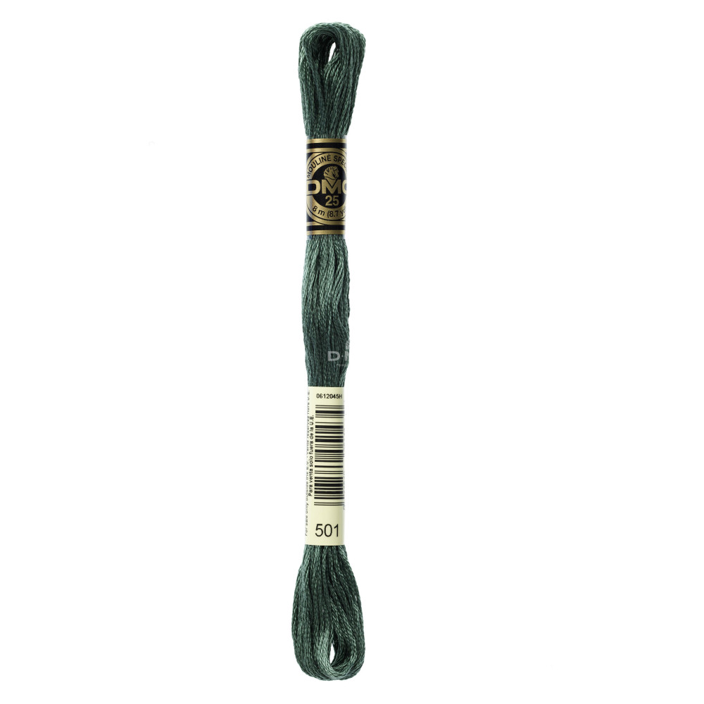 Mouliné spécial DMC 117MC - Nuances bleu / vert