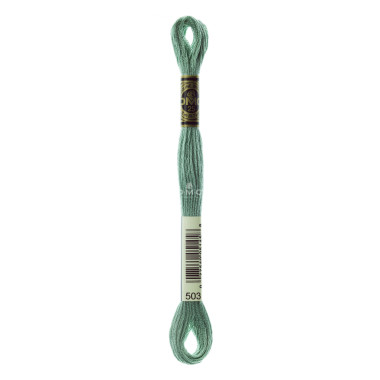 Mouliné spécial DMC 117MC - Nuances bleu / vert