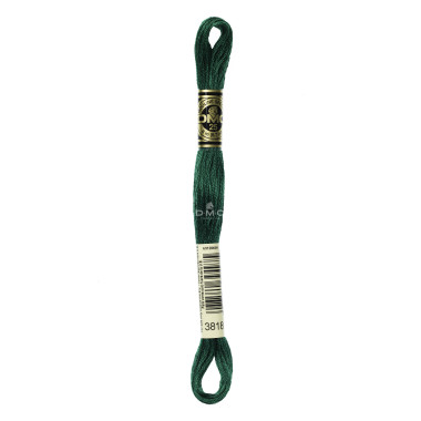 Mouliné spécial DMC 117MC - Nuances bleu / vert