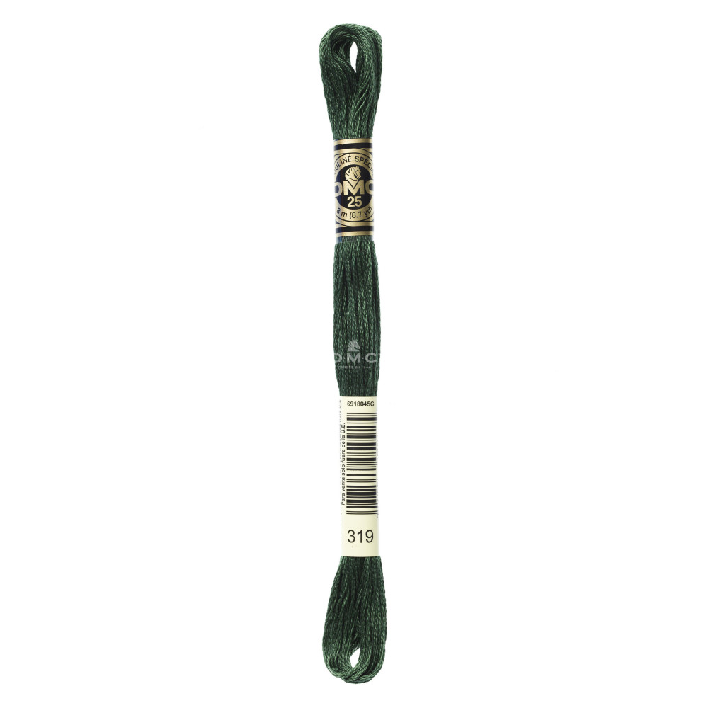 Mouliné spécial DMC 117MC - Nuances bleu / vert