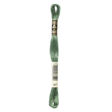 Mouliné spécial DMC 117MC - Nuances bleu / vert
