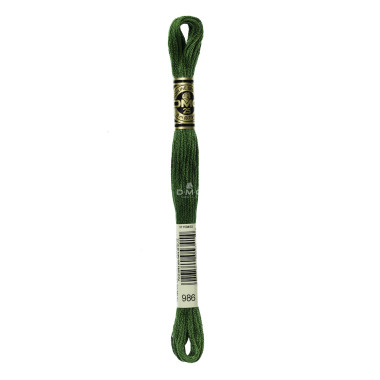 Mouliné spécial DMC 117MC - Nuances bleu / vert