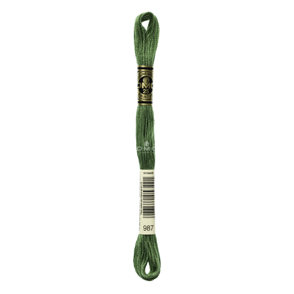 Mouliné spécial DMC 117MC - Nuances bleu / vert