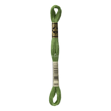 Mouliné spécial DMC 117MC - Nuances bleu / vert