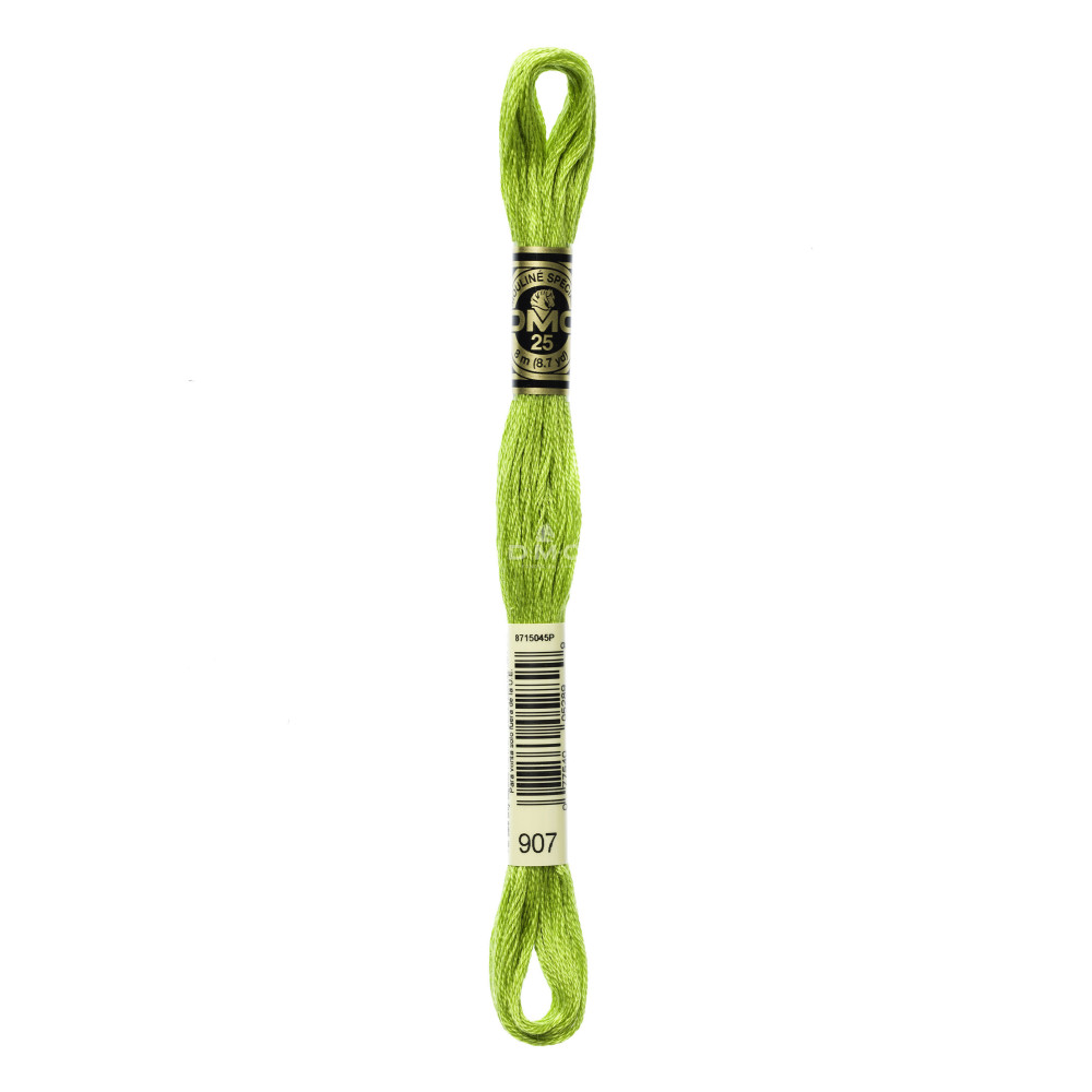 Mouliné spécial DMC 117MC - Nuances vert / marron / jaune / rouge