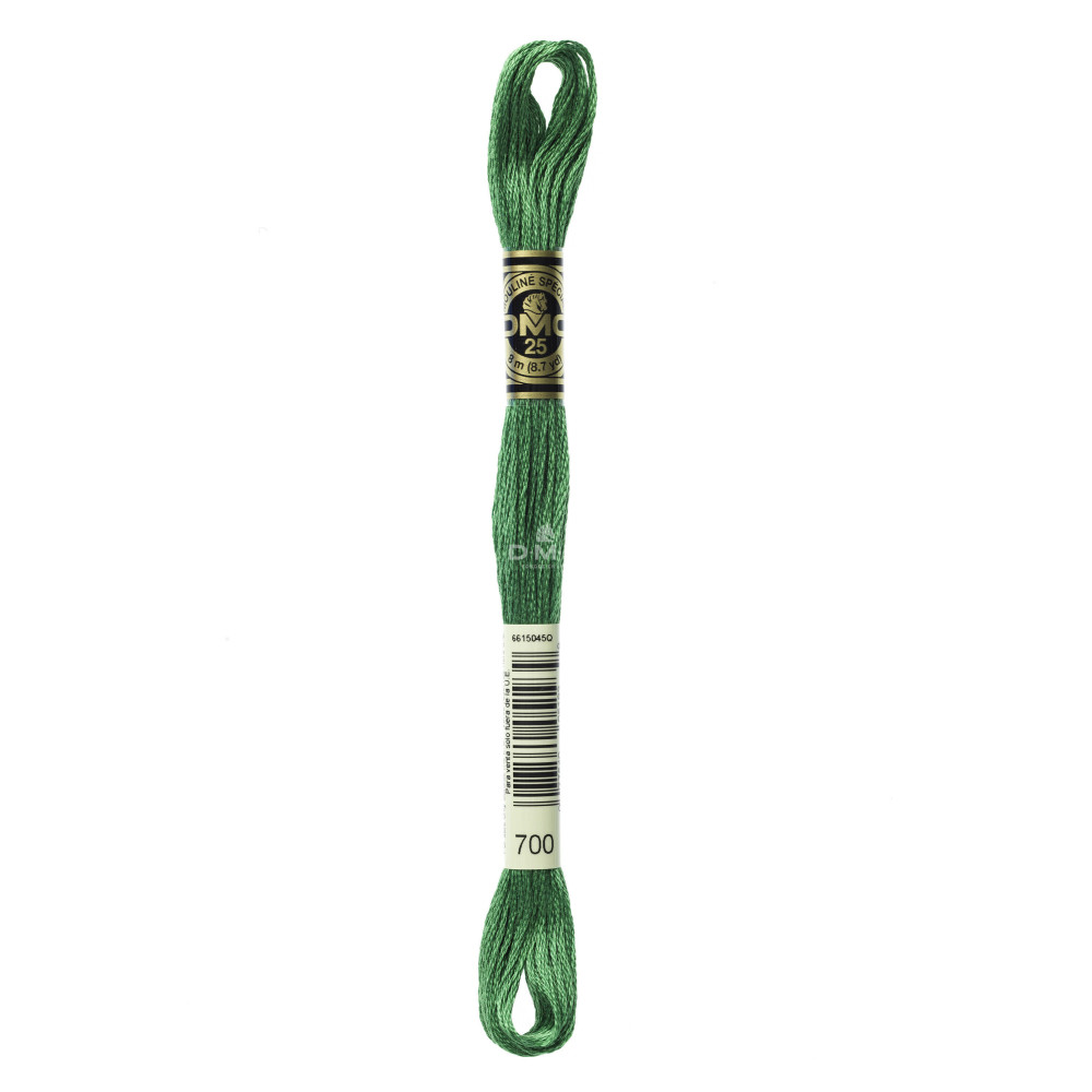 Mouliné spécial DMC 117MC - Nuances vert / marron / jaune / rouge