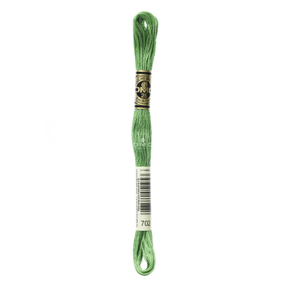 Mouliné spécial DMC 117MC - Nuances vert / marron / jaune / rouge