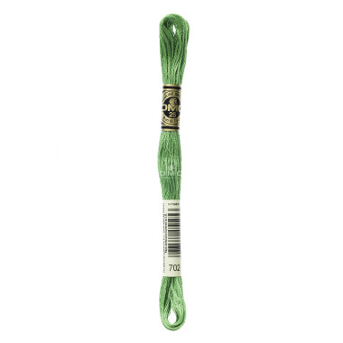 Mouliné spécial DMC 117MC - Nuances vert / marron / jaune / rouge