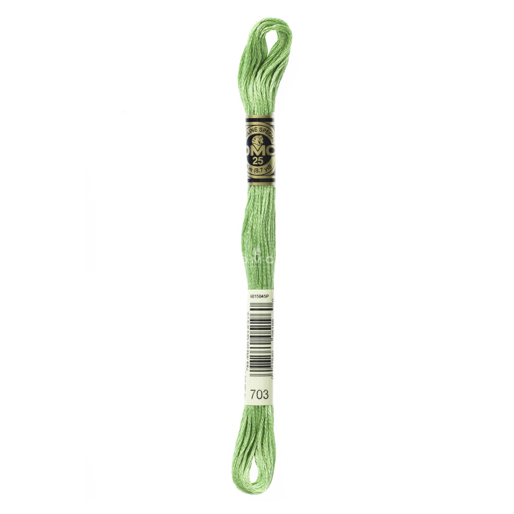 Mouliné spécial DMC 117MC - Nuances vert / marron / jaune / rouge