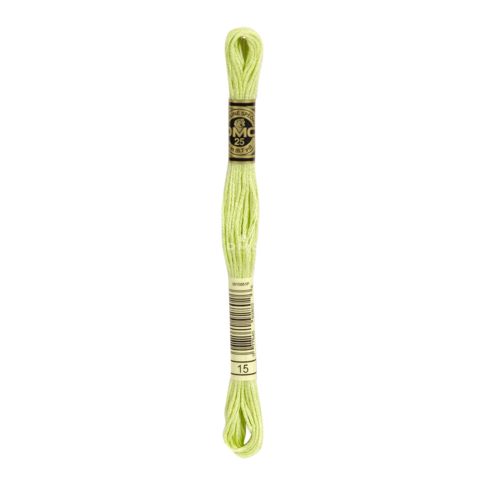 Mouliné spécial DMC 117MC - Nuances vert / marron / jaune / rouge