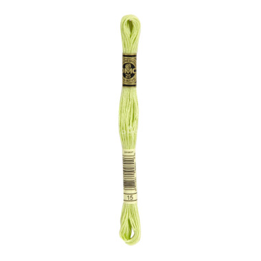 Mouliné spécial DMC 117MC - Nuances vert / marron / jaune / rouge