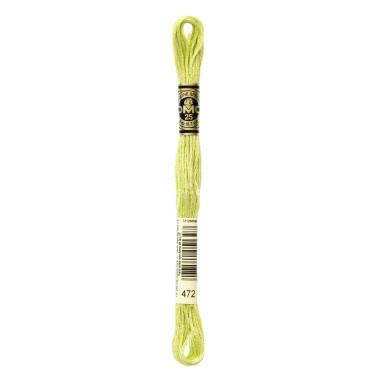 Mouliné spécial DMC 117MC - Nuances vert / marron / jaune / rouge