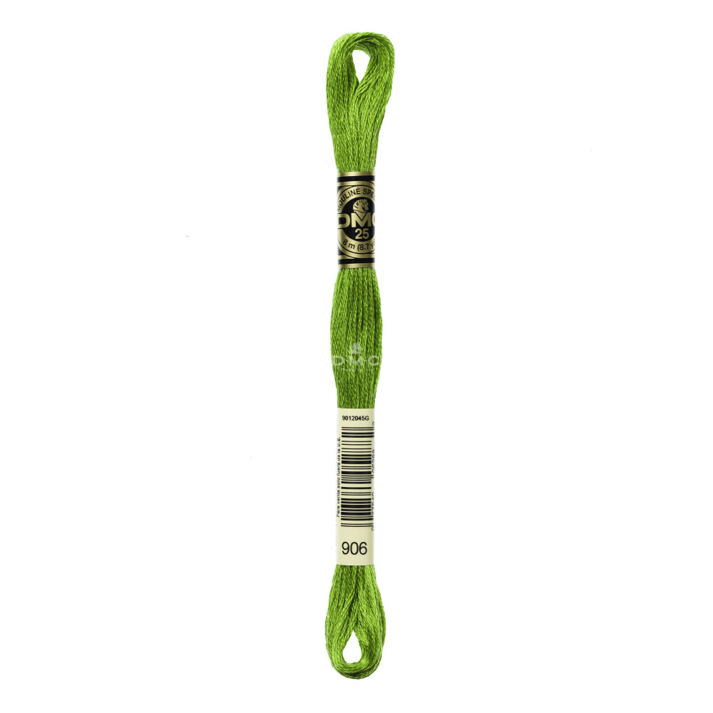 Mouliné spécial DMC 117MC - Nuances vert / marron / jaune / rouge