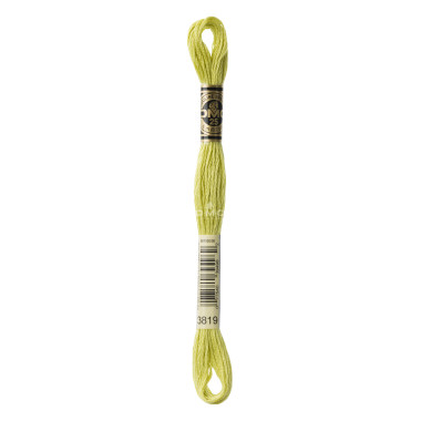 Mouliné spécial DMC 117MC - Nuances vert / marron / jaune / rouge