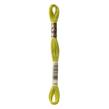 Mouliné spécial DMC 117MC - Nuances vert / marron / jaune / rouge