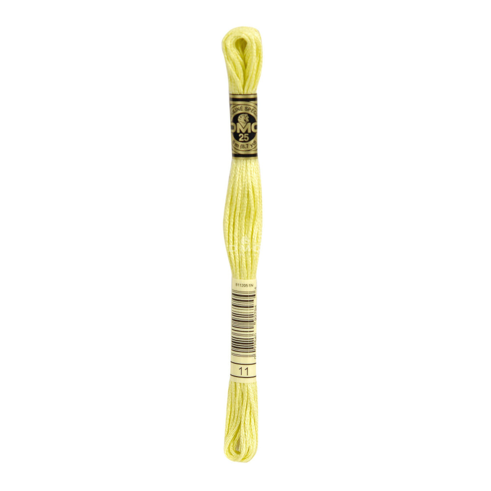 Mouliné spécial DMC 117MC - Nuances vert / marron / jaune / rouge
