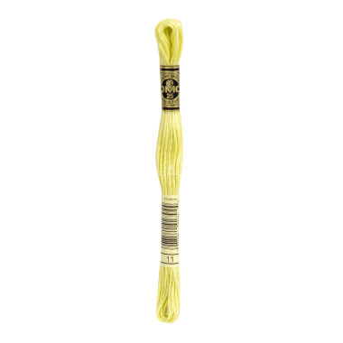 Mouliné spécial DMC 117MC - Nuances vert / marron / jaune / rouge