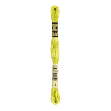 Mouliné spécial DMC 117MC - Nuances vert / marron / jaune / rouge