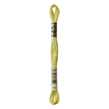Mouliné spécial DMC 117MC - Nuances vert / marron / jaune / rouge
