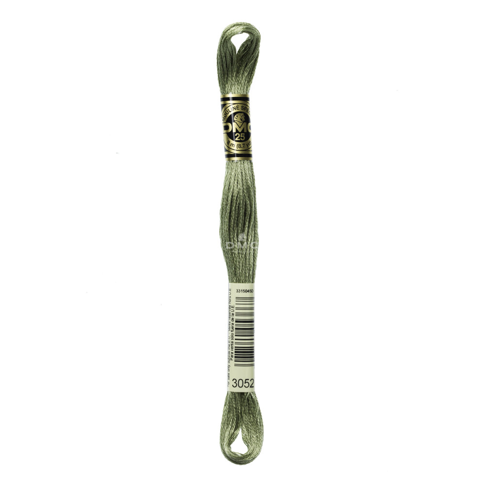 Mouliné spécial DMC 117MC - Nuances vert / marron / jaune / rouge