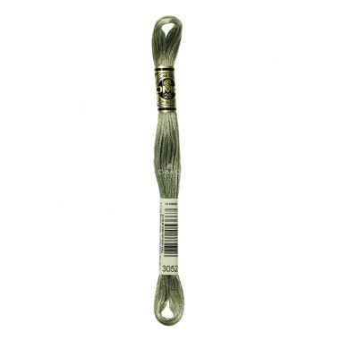 Mouliné spécial DMC 117MC - Nuances vert / marron / jaune / rouge