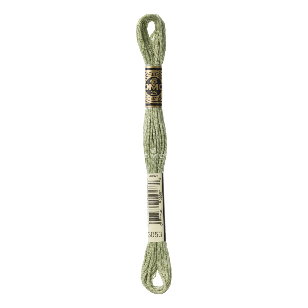 Mouliné spécial DMC 117MC - Nuances vert / marron / jaune / rouge