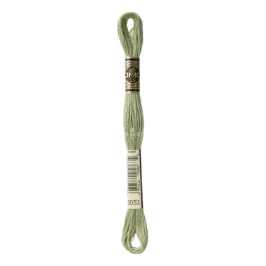Mouliné spécial DMC 117MC - Nuances vert / marron / jaune / rouge