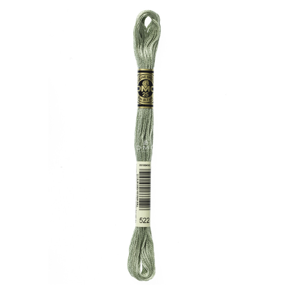 Mouliné spécial DMC 117MC - Nuances vert / marron / jaune / rouge
