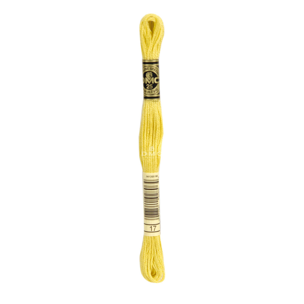 Mouliné spécial DMC 117MC - Nuances vert / marron / jaune / rouge
