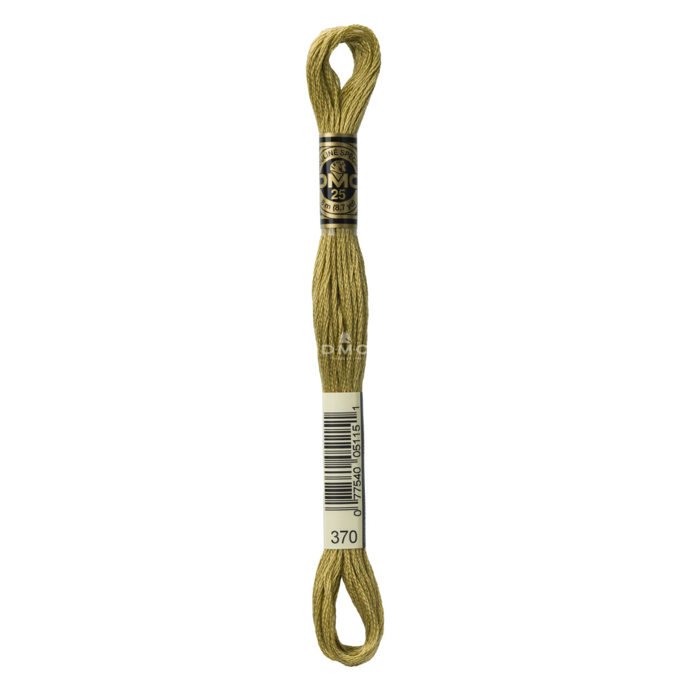 Mouliné spécial DMC 117MC - Nuances vert / marron / jaune / rouge