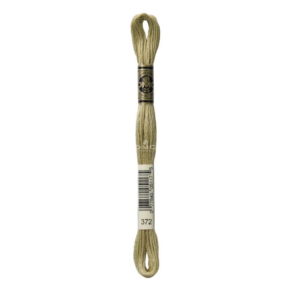 Mouliné spécial DMC 117MC - Nuances vert / marron / jaune / rouge